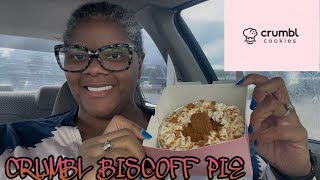 *NEW CRUMBL BISCOFF PIE REVIEW #THEREVIEWQUEEN 