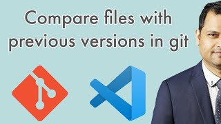 Compare file with previous version in git in vscode | gitlens compare files