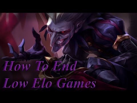 How To End Low Elo Games With Shaco