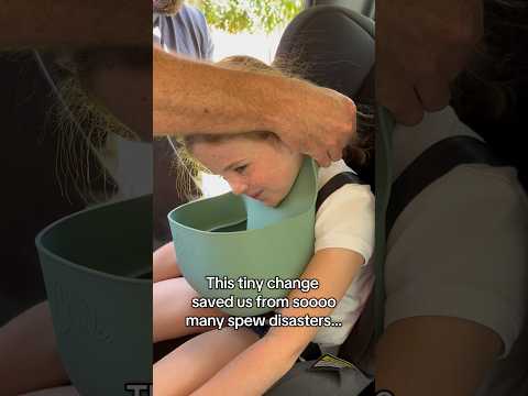 We used to dread the words ‘Mum… I feel sick.’Now? We’re actually prepared. 🙌🤢💚