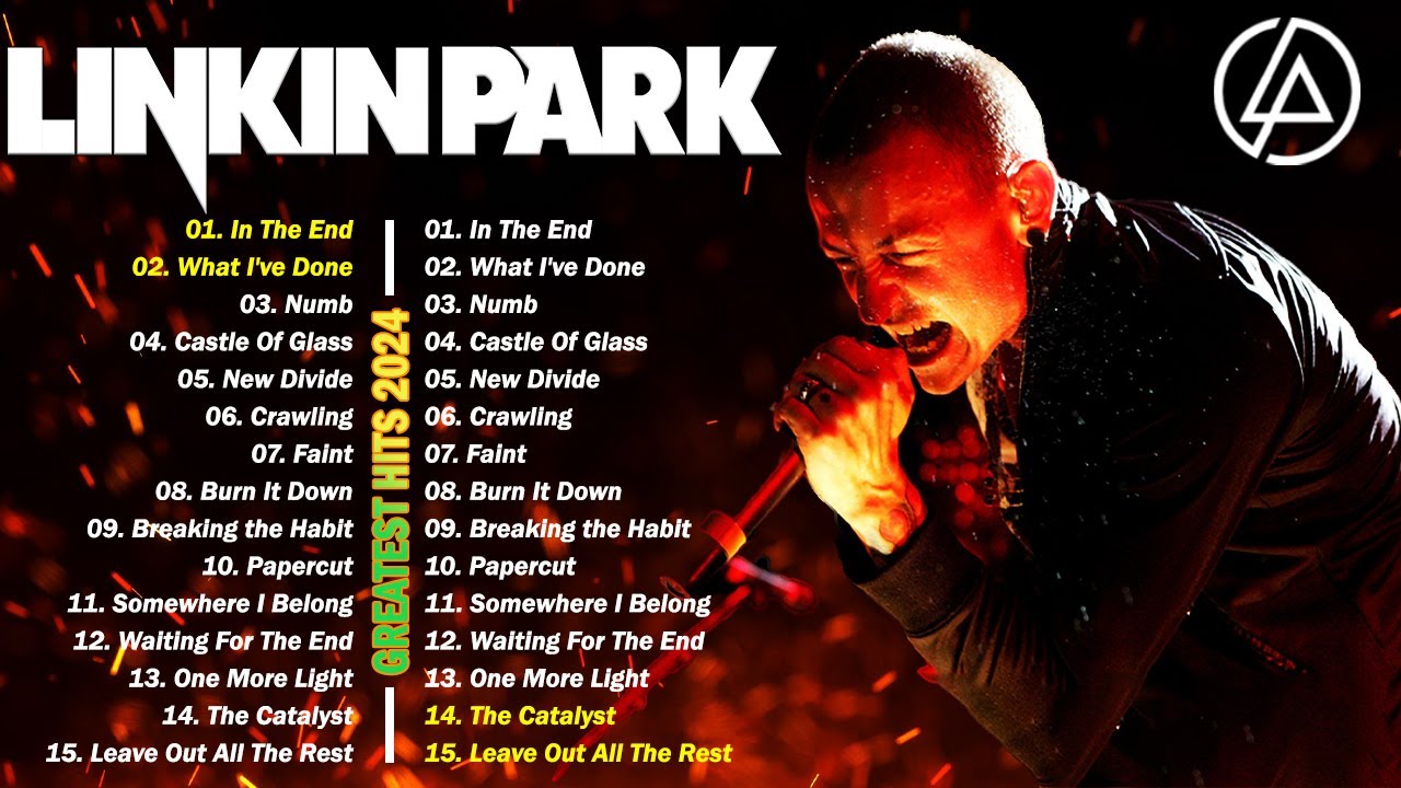 Linkin Park Songs Collection - LINKIN PARK BEST SONGS FULL ALBUM 2024 | Numb, In The End, New Divide