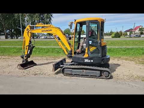 Hyundai Robex 35 Z-9, mini excavator