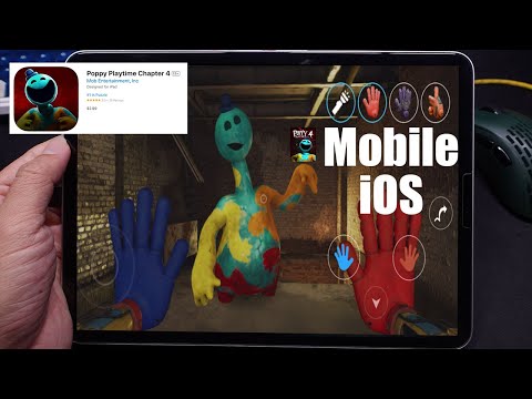 POPPY Playtime Chapter 4 mobile Gameplay on iOS | iPad Pro M1 - YouTube