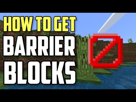 VIPmanYT - How To Get Barrier Blocks In Minecraft Xbox/PE/PS4/Bedrock