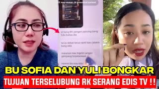 Download lagu BU SOFIATUL DAN YULI BONGKAR TUJUAN TERSELUBUNG RK SERANG EDIS TV !! mp3 Download lagu BU SOFIATUL DAN YULI BONGKAR TUJUAN TERSELUBUNG RK SERANG EDIS TV !! mp3