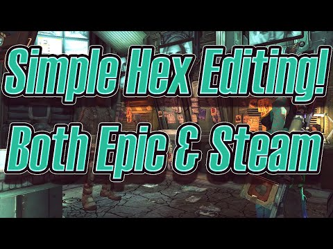 EASIEST Way to Hex Edit Borderlands 2! No External Programs. [Epic & Steam]