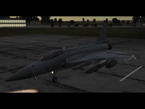 DCS World: JF-17 Light Strike in Heavy Rain