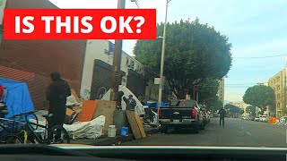 (ASTONISHING) HOMELESS TRASH INFAMOUS SKID ROW HOOD