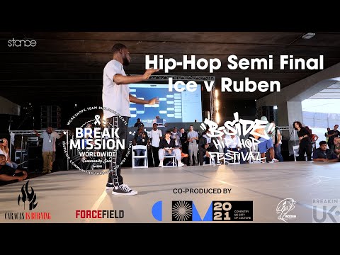 Break Mission x B-Side Festival 2021 // Semi Final Hip- Hop - Ice v Ruben // stance