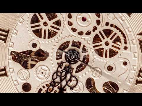 Spiral Clock Track of Time | Stock Footage - Envato elements