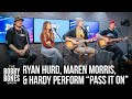 Ryan Hurd, Maren Morris, & Hardy Perform “Pass It On” & Talk Possibility of Duet Album