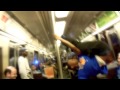 A 45 Second Subway Hip Hop Underground Show on the R Train