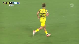 Tampines double lead as Hide reacts quickest to slot in rebound vs Albirex | SPL 25/26