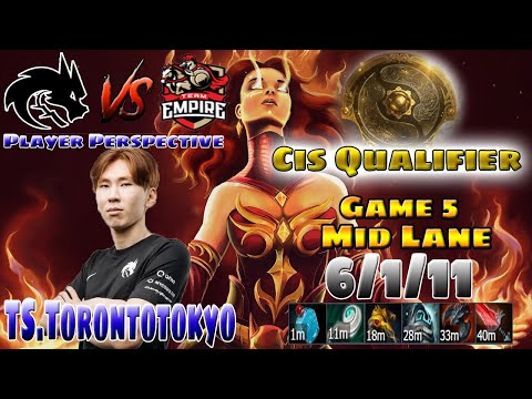 Ts.Torontotokyo (Lina) / Team Spirit vs Empire (Game 5) / CIS Qualifier Ti 10