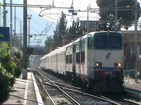 E656.476 + E656.274 in partenza con l' ICN 1960 Siracusa/Palermo Centrale - Roma Termini