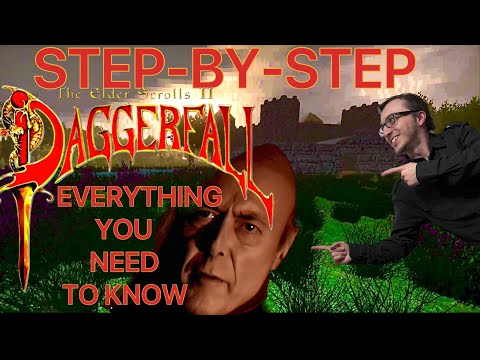 How to PLAY Daggerfall Unity - Easy Character Build - Best Elder Scrolls 2 Guide for Beginners 2024!