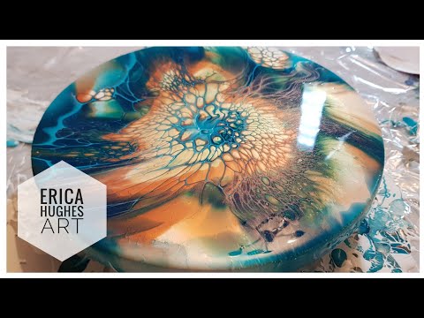 STUNNING 😍 Bloom Swipe AND Blown Bloom! / Acrylic Pouring Techniques