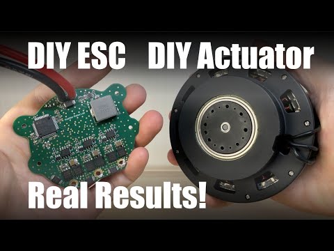 3D-Printed Robotic Actuator & DIY ESC: Performance Test