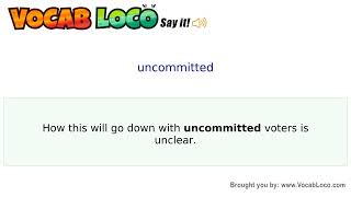 Video thumbnail for uncommitted