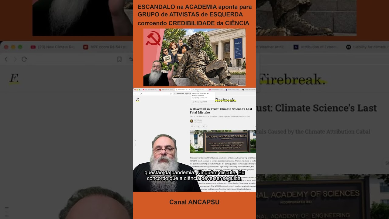ESCANDALO na ACADEMIA aponta para GRUPO de ATIVISTAS de ESQUERDA corroendo CREDI