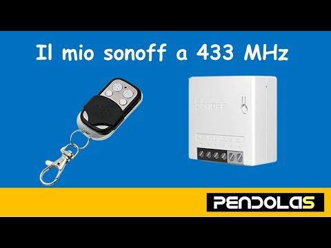 Sonoff mini a 433 MHZ
