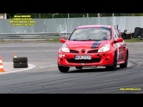 Michał WARCHOŁ - RENAULT CLIO III RS - WWTECH SuperOES 5 Runda Tor Kielce 31-05-2025