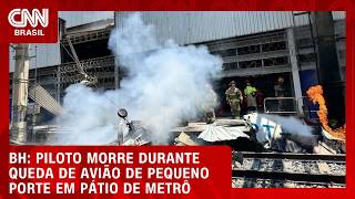 Vídeo: Piloto morre durante queda de avião de pequeno porte em Belo Horizonte | BASTIDORES CNN