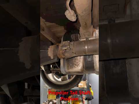 Easy way to check bad driveshaft /drivetrain.vibration from under the vehicle  #shortvideo