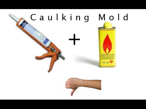 Silicone Caulk Mold смотреть онлайн на Hah Life Thinning Silicone Caulking For A Casting Mold Fail