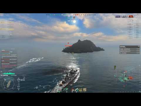 WoWS 0.6.2 - Minotaur DPM vs Mogami