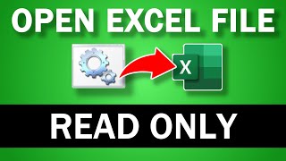 How to Open Excel File Read Only using Batch File