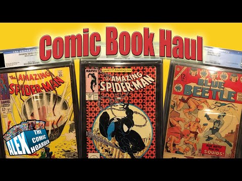 Comic Book Haul || Huge Unboxing with Major KEY!!!