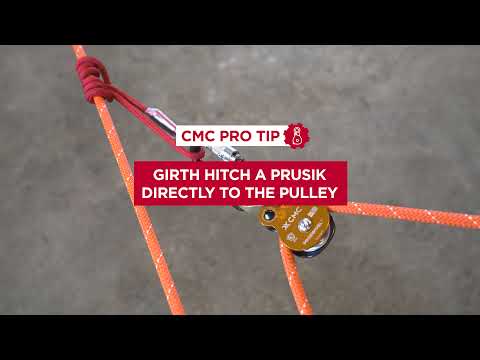 Girth Hitch a Prusik Directly to a Pulley // CMC Pro-Tip