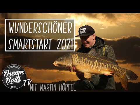 Dreambaits präsentiert: Wunderschöner Smartstart 2021 - Karpfenangeln mit Martin Höpfel