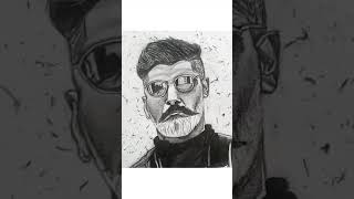 Drawing Chiyaan Vikram urf Mr. K K