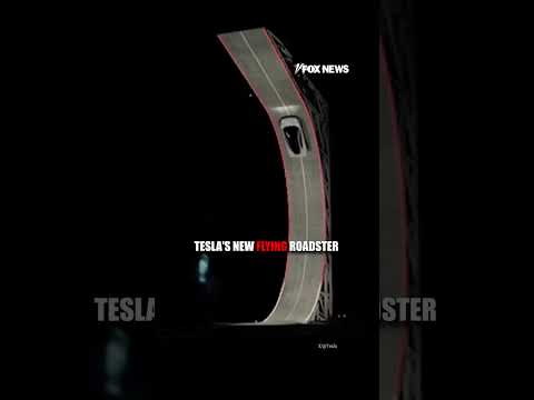 SEE IT: Tesla's new FLYING Roadster #shorts