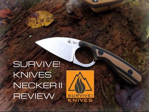 Black Scout Reviews - Survive! Knives Necker 2 (4K)
