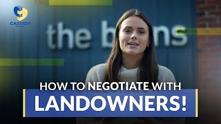 How To Negotiate With Landowners | Property Development UK