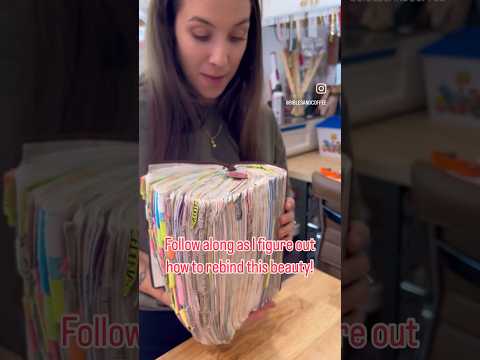 The most insane bible rebind I have ever received! 😍 what am I going to do?! Follow along! 🙃