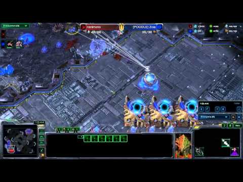 Zoia vs Nanimono - HotS ZvP - Proxy Hatch Swarm Host