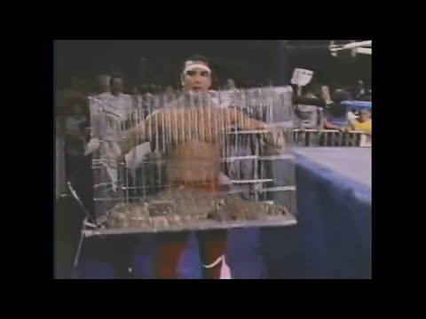 Ricky Steamboat vs Les Thornton   Championship Wrestling July 12th, 1986