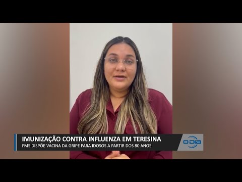 FMS disponibiliza vacina contra Influenza para idosos em Teresina 18 04 2023