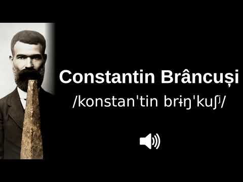 🇷🇴 How to pronounce Constantin Brâncuși (CORRECTLY!)