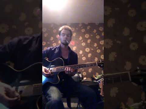 Playing guitar on LSD
