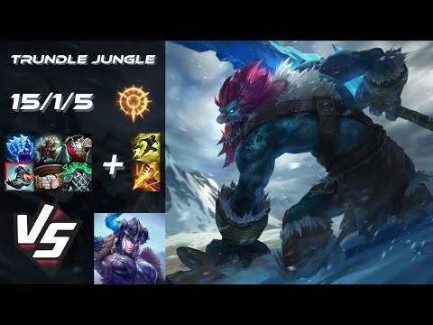 JUNGLE Trundle vs Sejuani - NA Grandmaster Patch 25.S1.7