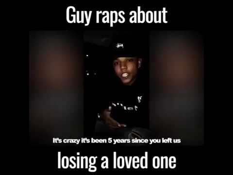 Guy Raps about Best Friend committing suicide