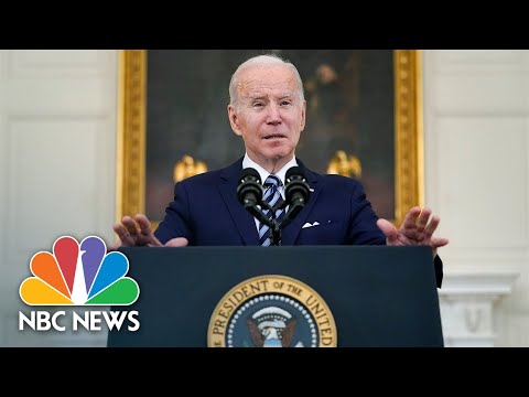Biden Delivers Remarks On Support For Ukraine | NBC News