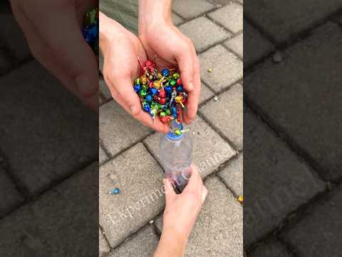 Making a huge cracking cracker #shorts #firework #cracker #trick #diy  #waterbottle