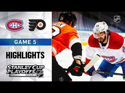 NHL Highlights | First Round, Gm5: Canadiens @ Flyers - Aug. 19, 2020