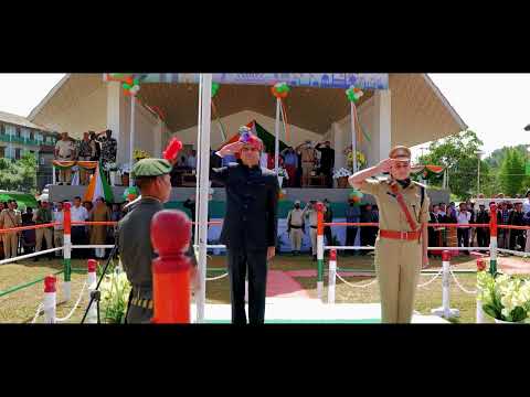 76th Independence Day Celebration at Tamenglong DHq